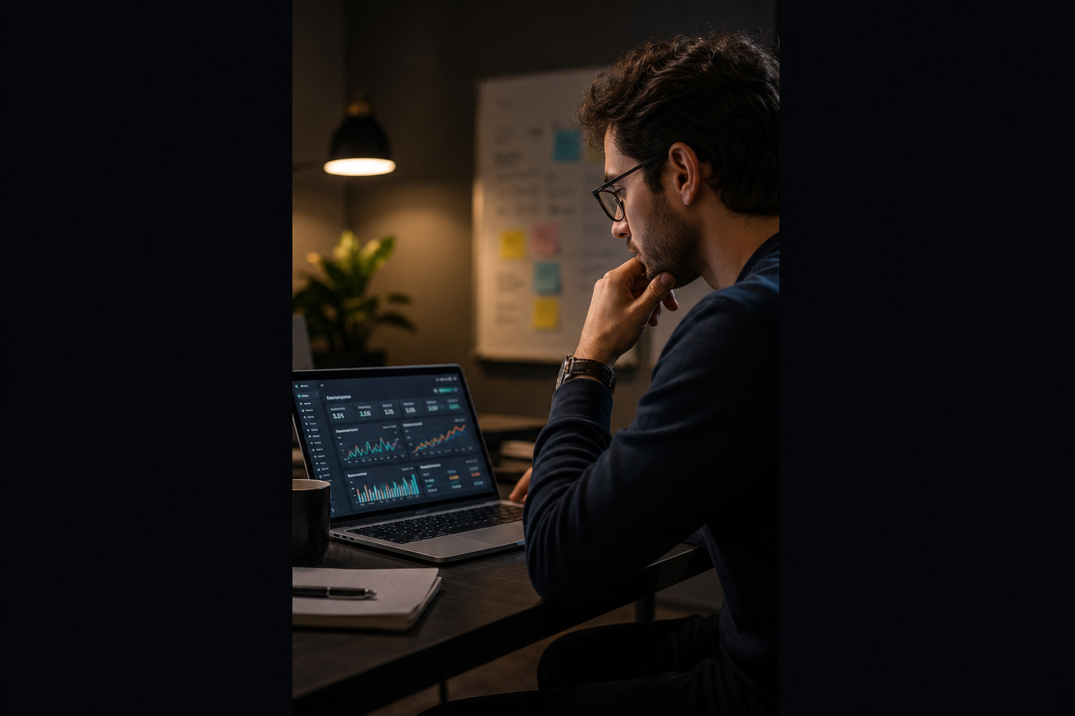 Analyst optimizing ad campaign performance